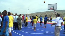 IOC opens sports complex for youth in Haitian capital