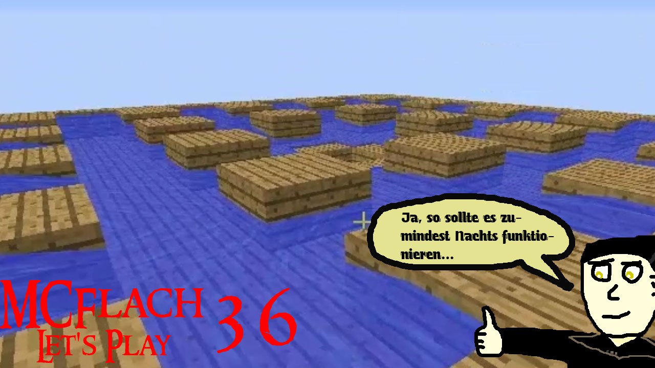 MCFlach Let's Play 36: Fertigstellung der Monsterfalle