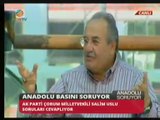 Anadolu Konuşuyor; Ak Parti Çorum Milletvekili Salim Uslu Çözüm Sürecini Değerlendiriliyor