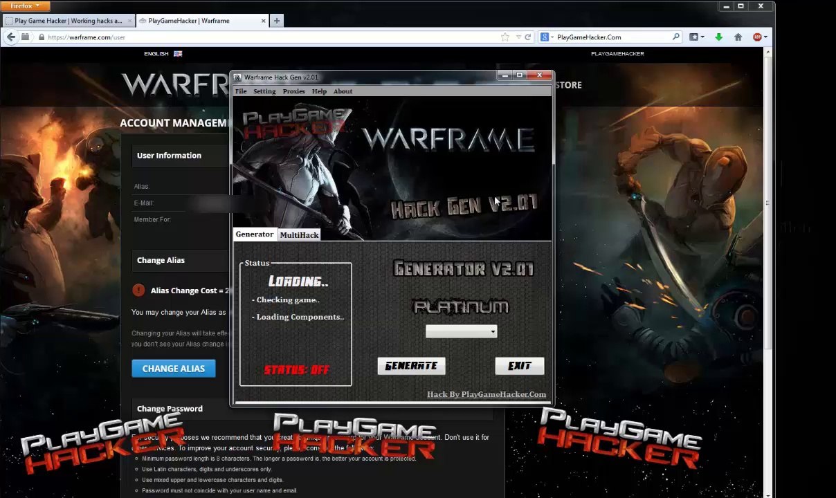 Warframe Hack LATEST Version Download