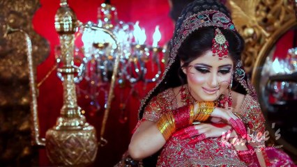 Sajjal Ali Makeup by "Anum Aslam" at "Kashee's Beauty Parlour"