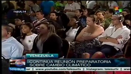Continúa reunión preparatoria sobre cambio climático en Venezuela