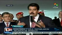 Maduro informa próxima reunión bilateral con Colombia
