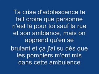 Soprano - Le poids d'un Amour (Lyrics / Paroles)