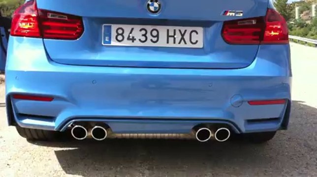 BMW M3 sonido motor