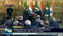 Brasil e India firmaron tres acuerdos bilaterales