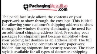 Packing List Envelopes Review