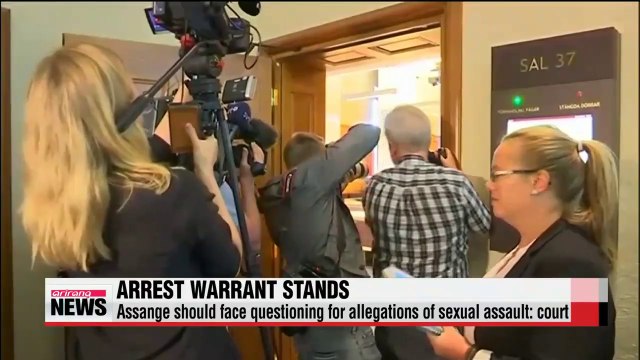 Swedish court rules Assange arrest warrant stands