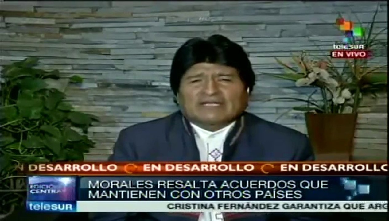 La presencia de Rusia en Sudamérica es una fortaleza: Evo Morales