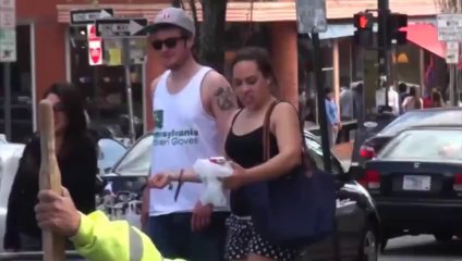 Funny Sneezing on People Prank 3