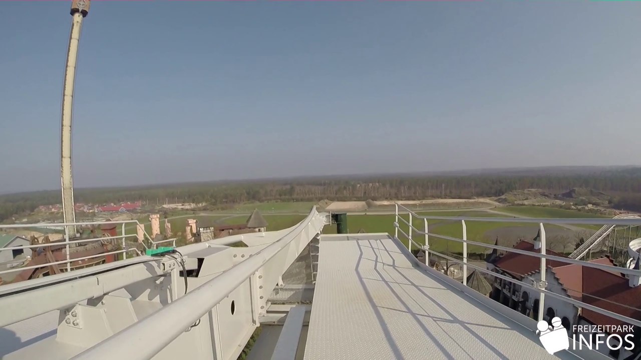 Flug der Dämonen Onride (FULL HD) - Heide Park Resort