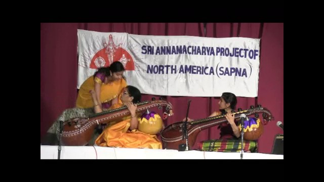 SAPNA: EKAAHAM: 24 HOURS OF VEENA VAADHANAM: RAJESWARI AND DIVYA PARITI