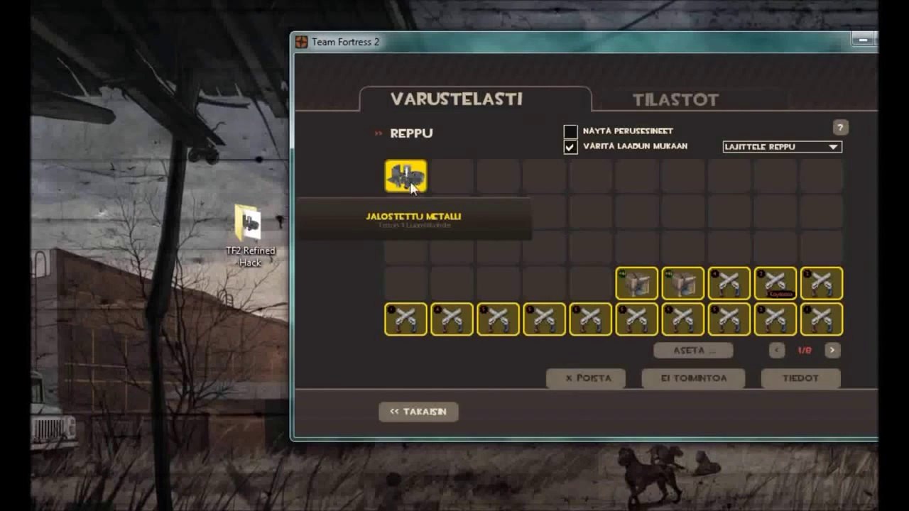 Team Fortress 2 Refined Metals Hack , TF2 refined metals, unusual hats, earbuds, hat generator