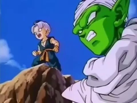 Buu dances while Vegeta grunts in pain - YouTube