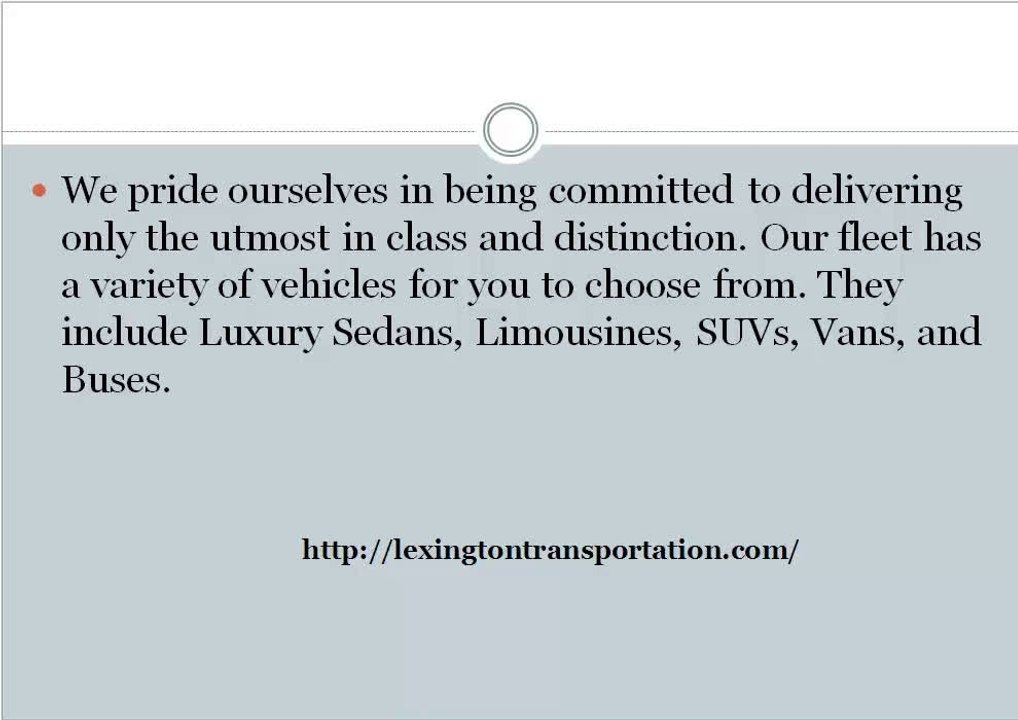 Lexington Transportation