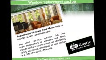 In PA,Vinyl replacement windows and doors are easy to maintain at very reasonable cost.