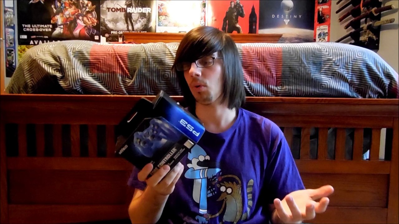 3rd Party Controller Vs Sony Dualshock 3 Analog Test.