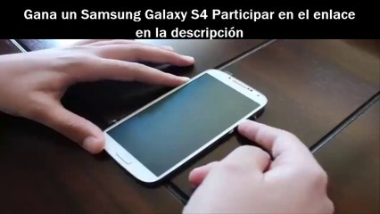 Ocasión de ganar Samsung Galaxy S4 sorteo julio y agosto de 2014 abierto