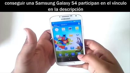 Usted puede calificar para ganar a Samsung Galaxy S4