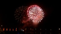 FEU D'ARTIFICE A CHICOUTIMI POUR LA FÊTE NATIONALE DU CANADA LE 1 JUILLET 2014