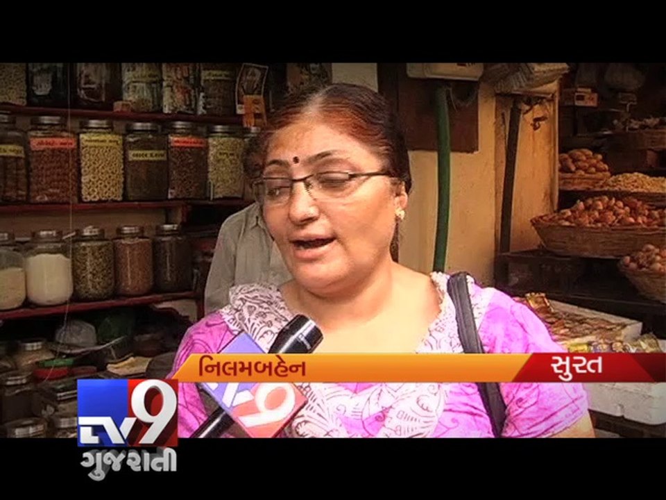 Rising Grocery prices pinching consumers, Surat & Rajkot - Tv9 Gujarati