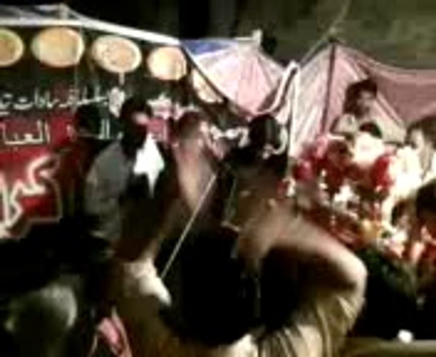 Zakir Syed Baqar Naqvi mojoki sadat and zakir syed imran kang -yadgar majlis mola ali akbar -p2