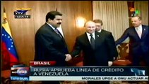 Rusia aprueba línea de crédito a Venezuela