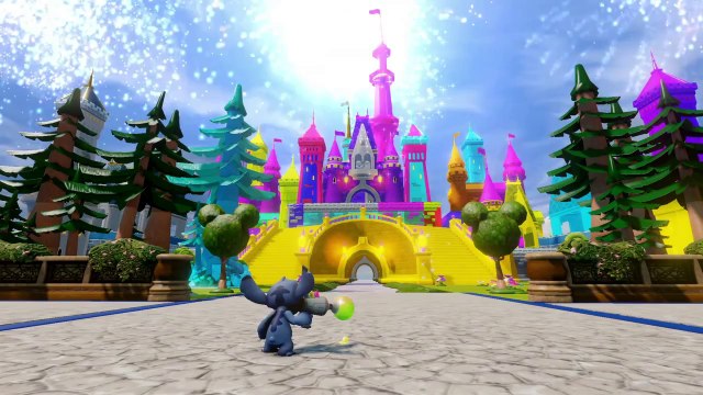 Disney Infinity (PS3) - Présentation de Stitch et Clochette.