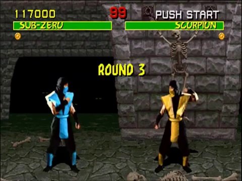 Mortal Kombat 1 Sub-Zero vs Scorpion Gameplay