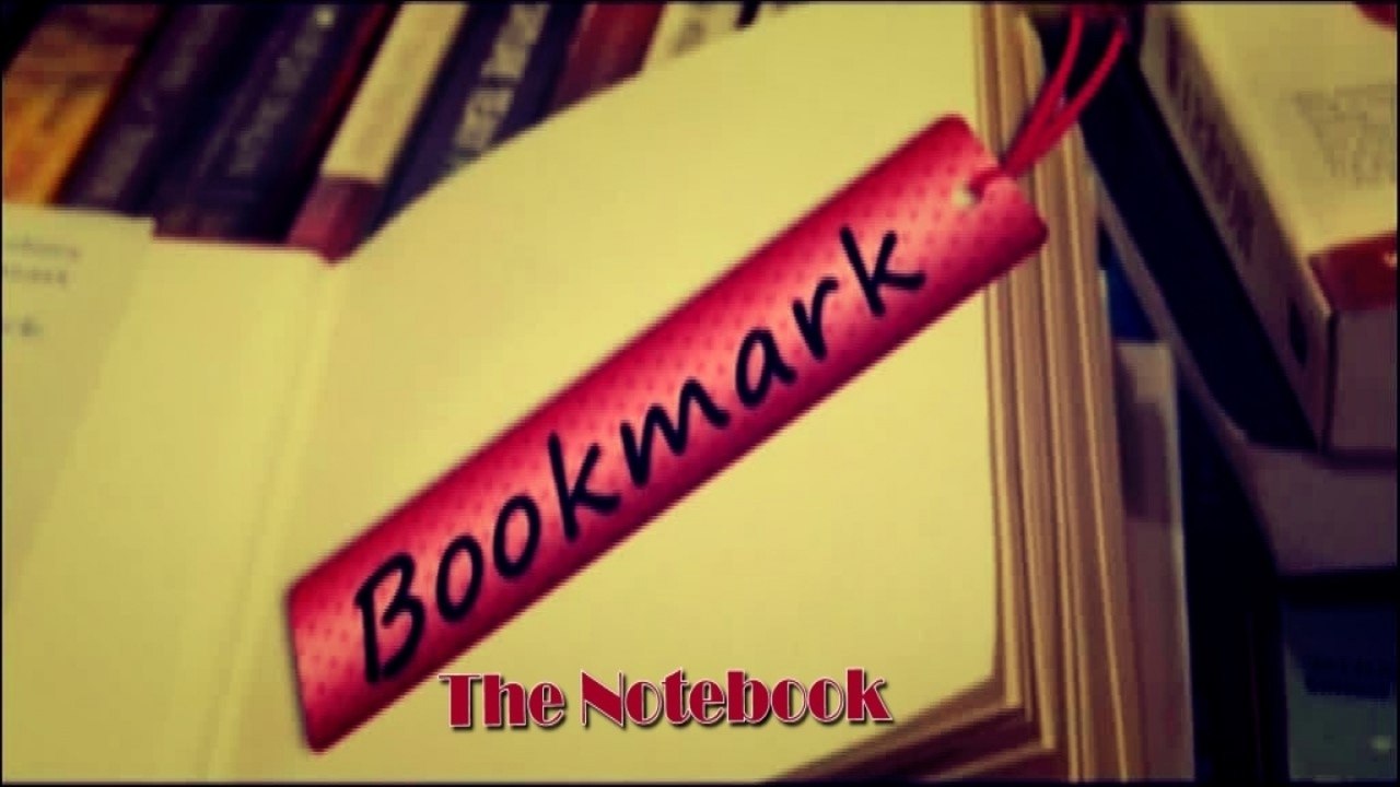 Bookmark - The Notebook