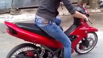 GIRLS CANT RIDE THE BIKE ” MUST WATCH”