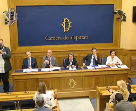 Roma - Conferenza stampa di Renato Brunetta (16.07.14)