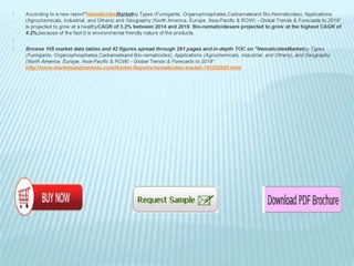 Nematicides Market worth $1,329.5 Million by 2019