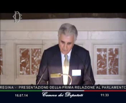 Roma - Relazione al Parlamento dell'Autorità di regolazione dei trasporti (16.07.14)