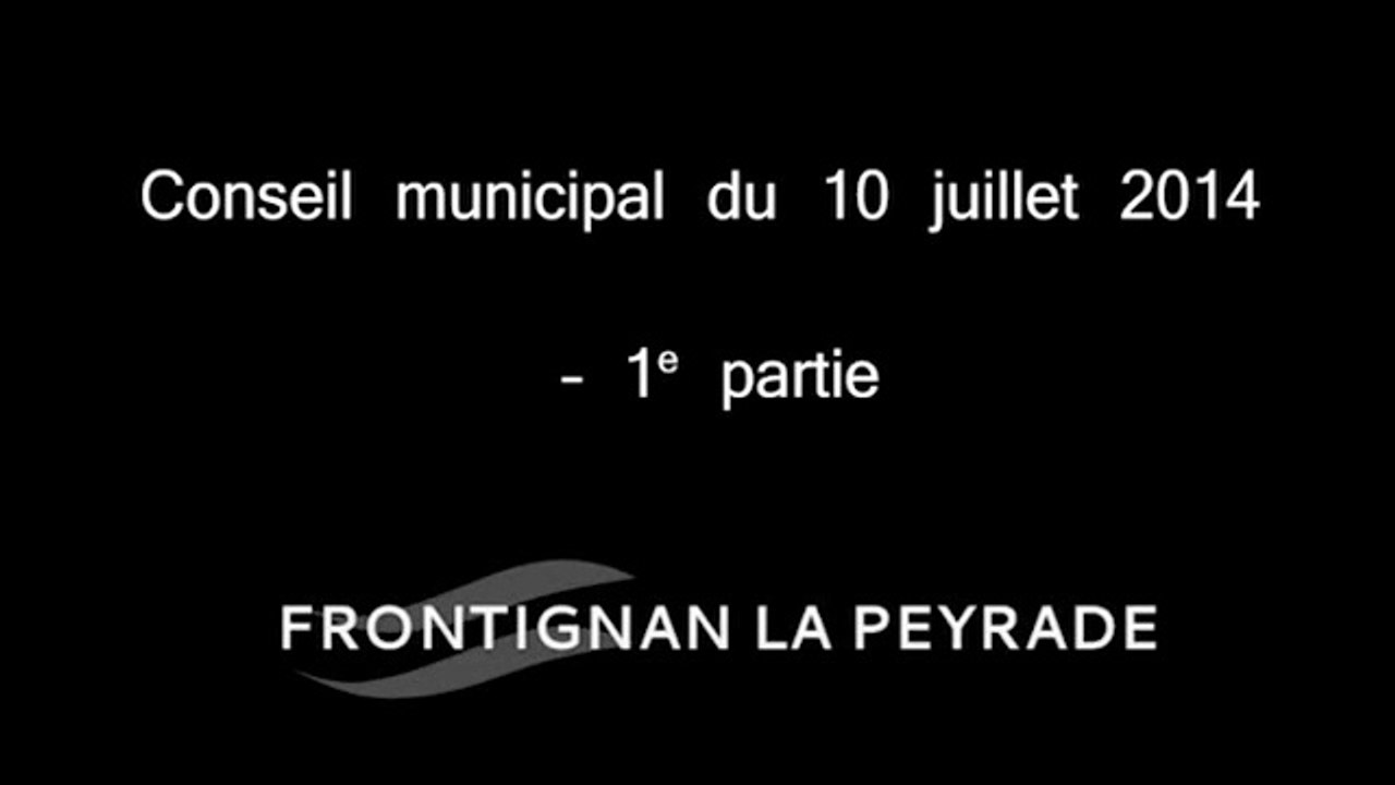 Conseil municipal du 10 juillet 2014 – 1e partie/3