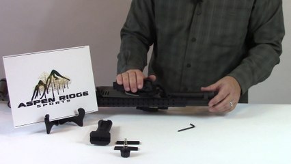 Aspen Ridge Sports Vertical Tactical Foregrip wobble Resolved