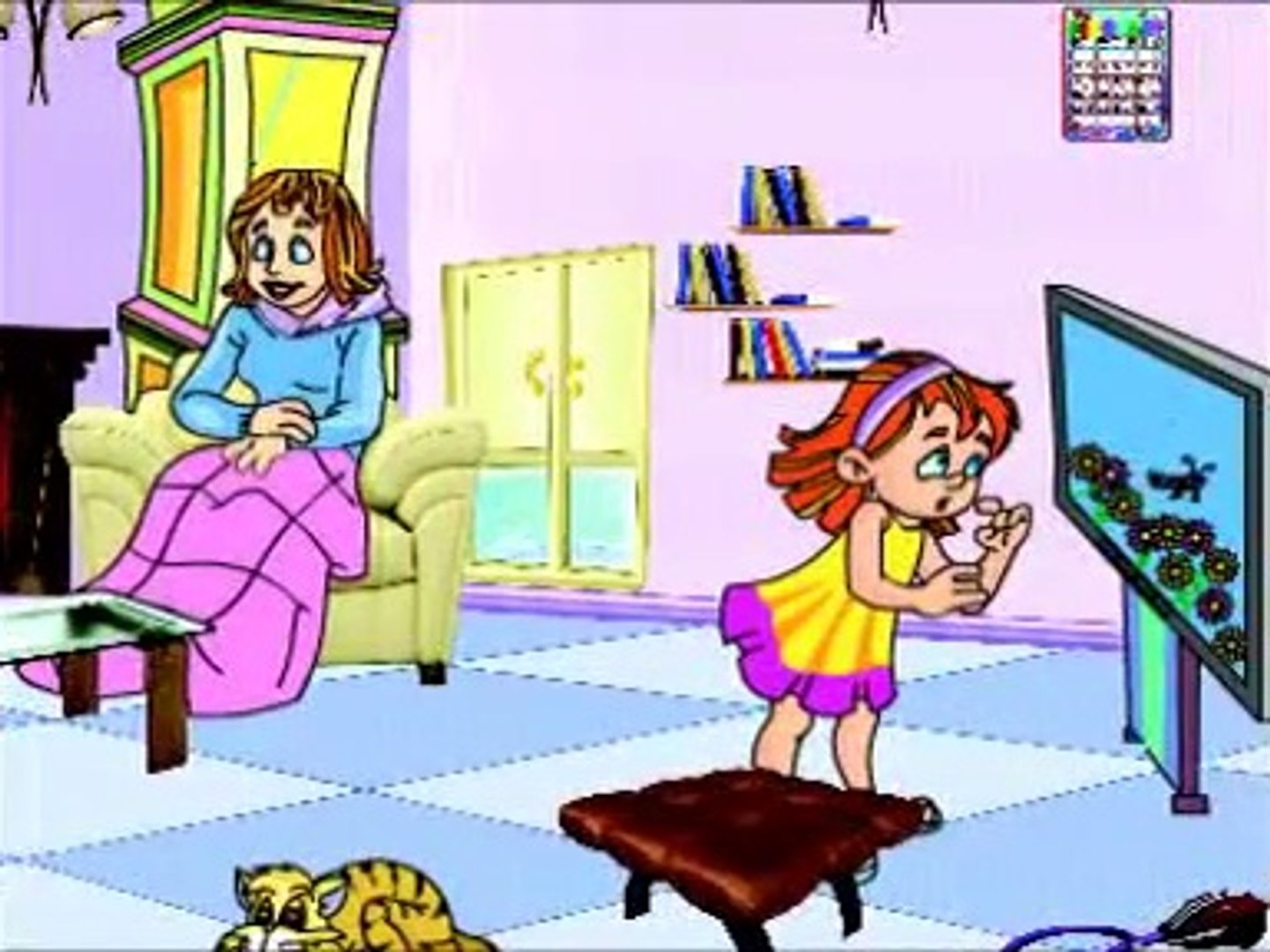 Living Room for Kids - About Living Room Animated Kids Education Nursery Rhymes