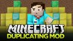 Minecraft Mod Showcase - Duplicating Mod - INFINITE HOUSES!!!