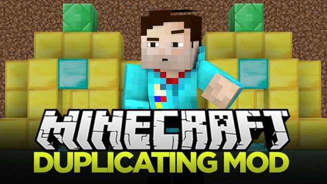 Minecraft Mod Showcase - Duplicating Mod - INFINITE HOUSES!!!