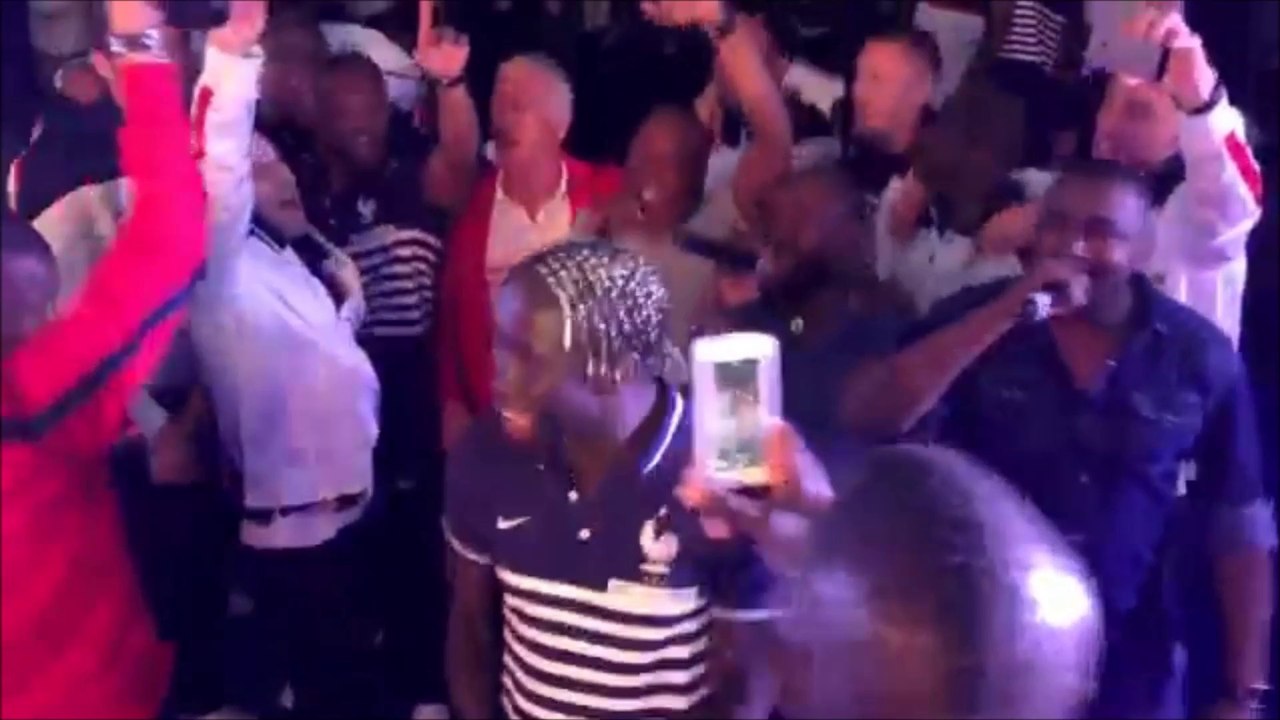 La danse endiablée de Didier Deschamps sur Magic System