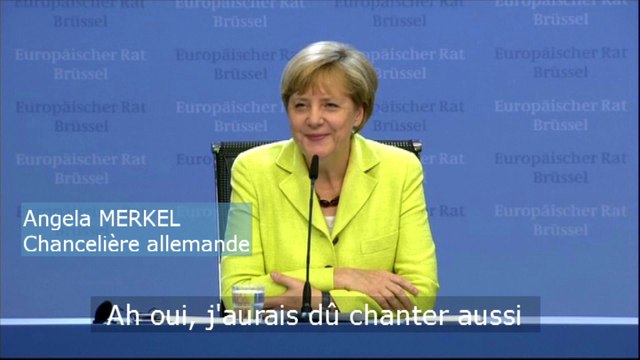 Les 60 ans de Merkel : le Happy birthday des journalistes et des dirigeants européens