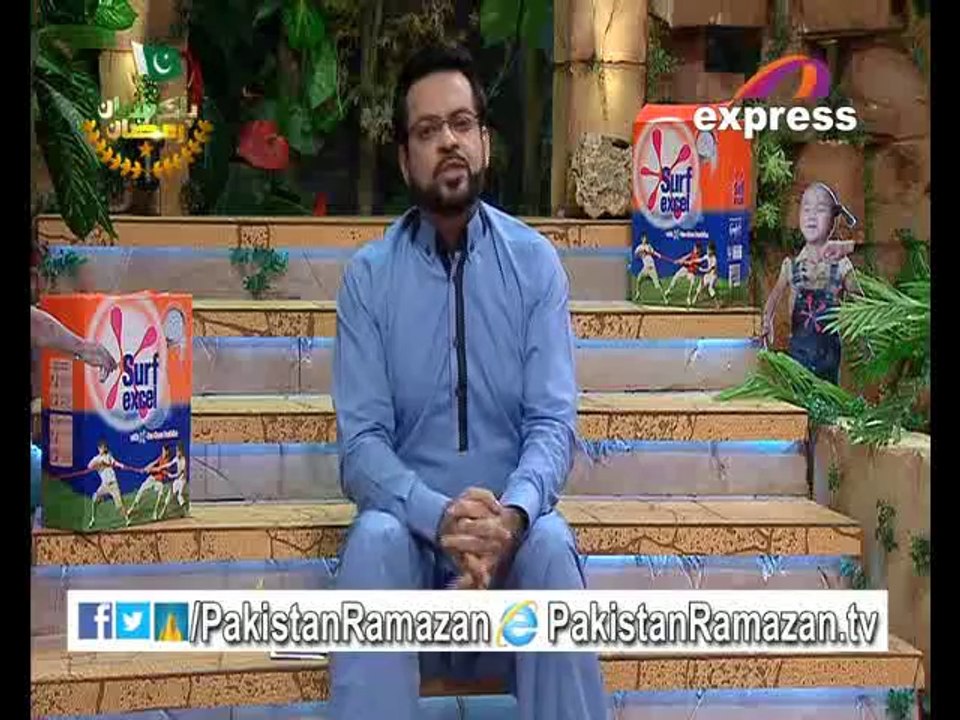 18th Iftari Qasas ul Anbiya,Ahsan ul Kalam & Pakistan se Ehad in Pakistan Ramazan 16-7-2014 Part 3
