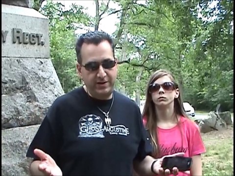 Gettysburg Part 3 - CONFEDERATE GHOST SOLDIER & Ghost Radar App Test - Gallo Family Ghost Hunters - Episode 43