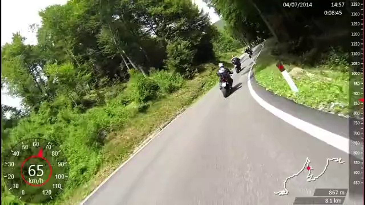 Discesa dalla Mendola Venerdi 04/07/2014