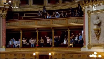 Des Femen perturbent la séance de questions au gouvernement au Sénat