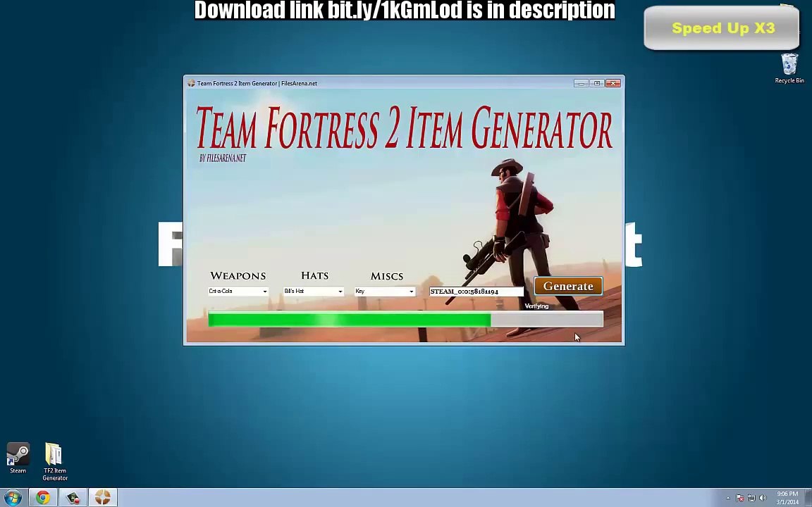 Team Fortress 2 Hack Item Generator Cheat TF2 2014