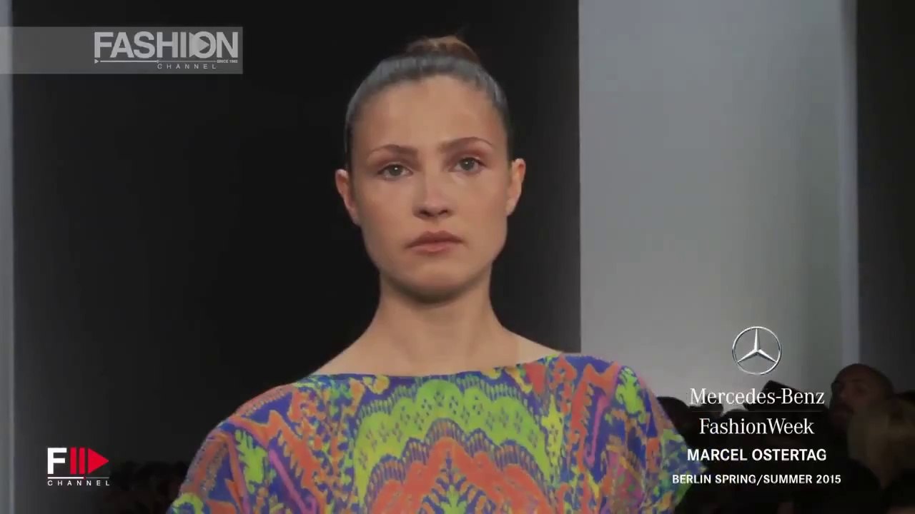 "MARCEL OSTERTAG" Spring Summer 2015 Berlin Fashion Week by Fashion Channel
