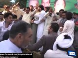 Dunya News - 1 injured as chaos erupted at Shah Mehmood Qureshi's rally in Rahim Yar Khan