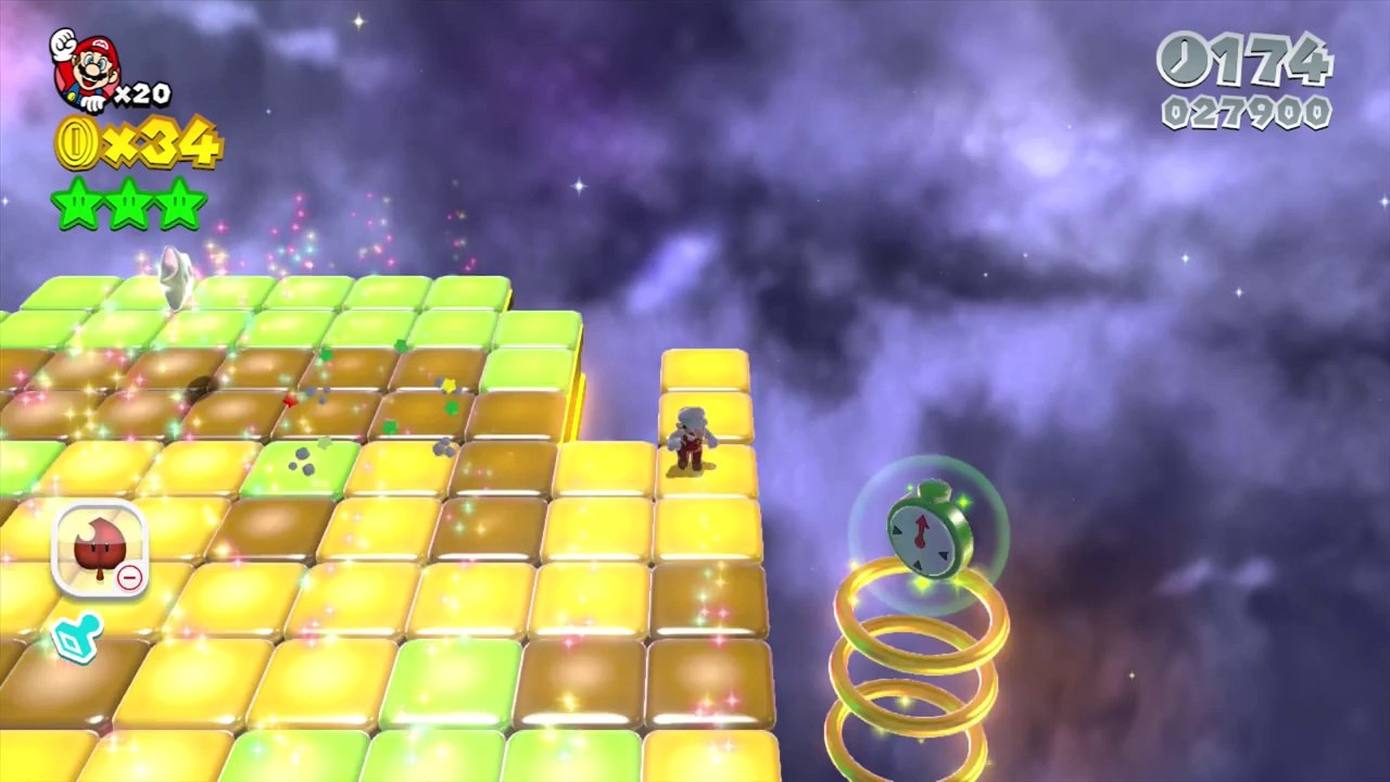 Super Mario 3D World - Zelda Easter Egg