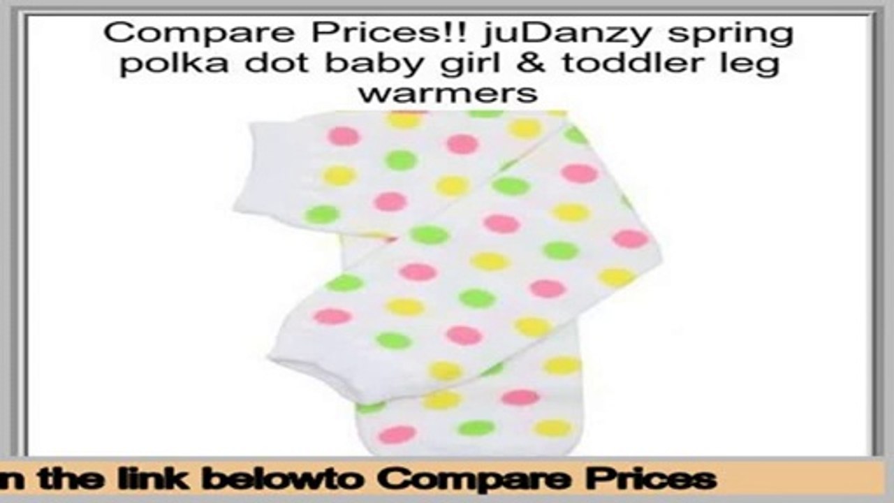 Deals Today juDanzy spring polka dot baby girl & toddler leg warmers
